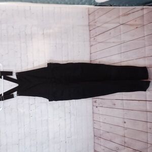 Y2K Wallflower Womans  1990s Vintage Black Bib Overalls XL